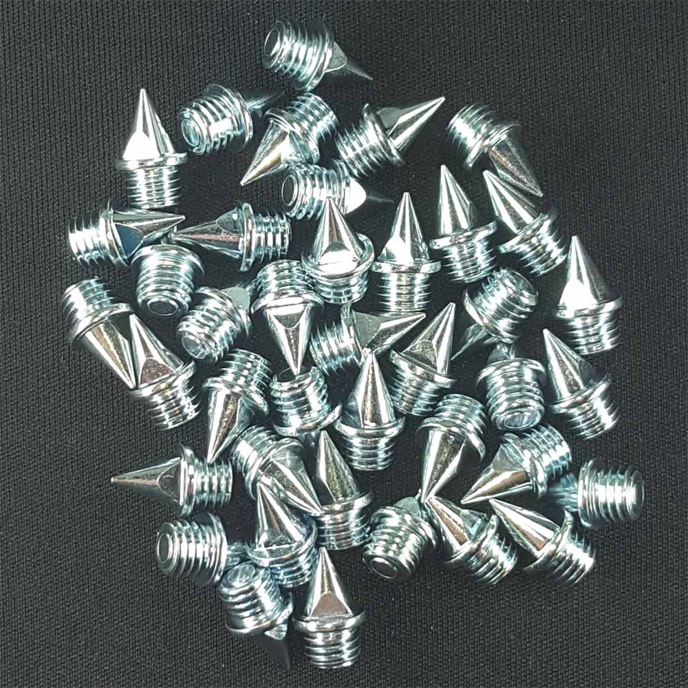Psycho Spikes Blue 1/4 Pyramid Aluminum Track Spikes 20-Count Pack